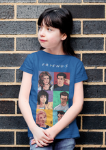 Load image into Gallery viewer, Friends Web Series Half Sleeves T-Shirt For Girls -KidsFashionVilla