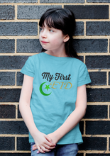 Load image into Gallery viewer, My 1st Eid Half Sleeves T-Shirt For Girls -KidsFashionVilla