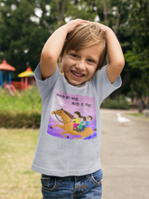 Load image into Gallery viewer, Lakdi Ki Kathi Pe Ghoda Poem Half Sleeves T-Shirt for Boy-KidsFashionVilla