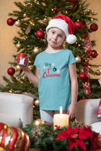 Load image into Gallery viewer, First Christmas Half Sleeves T-Shirt For Girls -KidsFashionVilla