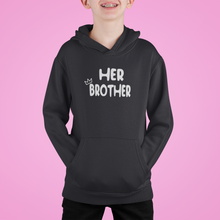 Load image into Gallery viewer, Her Brother His Sister Kids Matching Hoodies -KidsFashionVilla