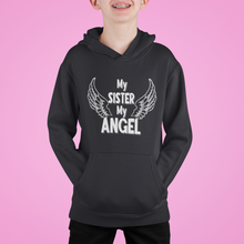 Load image into Gallery viewer, My Angel My Hero Brother-Sister Kids Matching Hoodies -KidsFashionVilla
