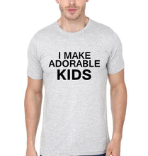 Load image into Gallery viewer, I Make Adorable Kids Adorable Kid Father and Son Matching T-Shirt- KidsFashionVilla