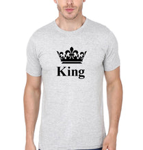 Load image into Gallery viewer, King Princess Father and Daughter Matching T-Shirt- KidsFashionVilla