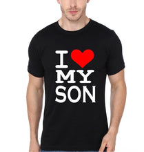 Load image into Gallery viewer, I Love My dad I Love My Son Father and Son Matching T-Shirt- KidsFashionVilla