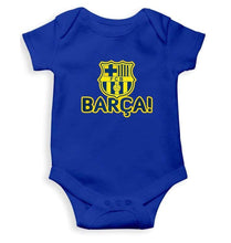 Load image into Gallery viewer, FCB Barcelona Rompers for Baby Girl- FunkyTradition FunkyTradition