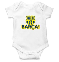 Load image into Gallery viewer, FCB Barcelona Rompers for Baby Girl- FunkyTradition FunkyTradition
