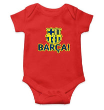 Load image into Gallery viewer, FCB Barcelona Rompers for Baby Girl- FunkyTradition FunkyTradition