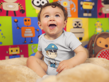 Load image into Gallery viewer, Future Police Rompers for Baby Boy- KidsFashionVilla