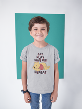 Load image into Gallery viewer, Funny Cartoon Half Sleeves T-Shirt for Boy-KidsFashionVilla