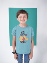 Load image into Gallery viewer, Funny Cartoon Half Sleeves T-Shirt for Boy-KidsFashionVilla