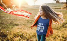 Load image into Gallery viewer, Future Doctor Half Sleeves T-Shirt For Girls -KidsFashionVilla