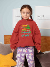 Load image into Gallery viewer, Gift Under Christmas Tree Girl Hoodies-KidsFashionVilla