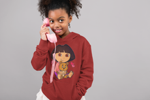 Load image into Gallery viewer, Cute Cartoon Girl Hoodies-KidsFashionVilla