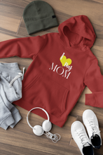 Load image into Gallery viewer, I Love My Mom Mother And Son Red Matching Hoodies- KidsFashionVilla