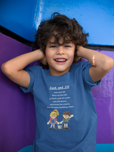 Load image into Gallery viewer, Jack And Jill Poem Half Sleeves T-Shirt for Boy-KidsFashionVilla