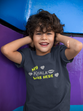 Load image into Gallery viewer, Khala Was Here Eid Half Sleeves T-Shirt for Boy-KidsFashionVilla