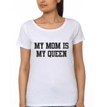 Load image into Gallery viewer, My Mom Is My Queen My Daughter Is My Princess Mother and Daughter Matching T-Shirt- KidsFashionVilla