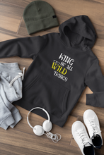 Load image into Gallery viewer, My Boy Is My King Mother And Son Black Matching Hoodies- KidsFashionVilla