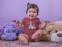 Load image into Gallery viewer, Princess Cartoon Rompers for Baby Girl- KidsFashionVilla