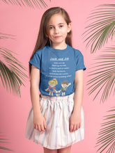 Load image into Gallery viewer, Jack And Jill Poem Half Sleeves T-Shirt For Girls -KidsFashionVilla