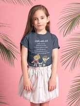 Load image into Gallery viewer, Jack And Jill Poem Half Sleeves T-Shirt For Girls -KidsFashionVilla