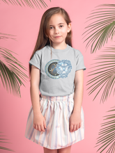 Load image into Gallery viewer, Leo Zodiac Sign Half Sleeves T-Shirt For Girls -KidsFashionVilla