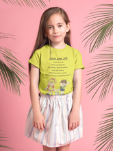 Load image into Gallery viewer, Jack And Jill Poem Half Sleeves T-Shirt For Girls -KidsFashionVilla