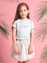 Load image into Gallery viewer, Its Okay Who I Am Today Minimals Half Sleeves T-Shirt For Girls -KidsFashionVilla