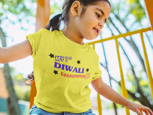 Load image into Gallery viewer, My First Diwali Boommm Half Sleeves T-Shirt For Girls -KidsFashionVilla