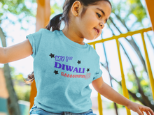 Load image into Gallery viewer, My First Diwali Boommm Half Sleeves T-Shirt For Girls -KidsFashionVilla