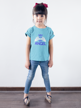 Load image into Gallery viewer, My Sister My Angel Half Sleeves T-Shirt For Girls -KidsFashionVilla