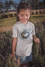 Load image into Gallery viewer, Libra Zodiac Sign Half Sleeves T-Shirt For Girls -KidsFashionVilla