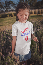 Load image into Gallery viewer, Little Kanjak Half Sleeves T-Shirt For Girls -KidsFashionVilla