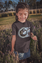 Load image into Gallery viewer, Libra Zodiac Sign Half Sleeves T-Shirt For Girls -KidsFashionVilla