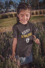Load image into Gallery viewer, Little Kanjak Half Sleeves T-Shirt For Girls -KidsFashionVilla