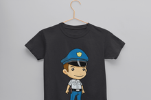 Load image into Gallery viewer, Future Police Half Sleeves T-Shirt for Boy-KidsFashionVilla