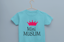Load image into Gallery viewer, Mini Muslim Eid Half Sleeves T-Shirt For Girls -KidsFashionVilla