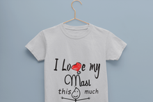 Load image into Gallery viewer, I Love My Masi Half Sleeves T-Shirt for Boy-KidsFashionVilla