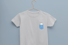 Load image into Gallery viewer, Milk Minimals Half Sleeves T-Shirt For Girls -KidsFashionVilla