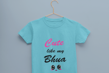 Load image into Gallery viewer, Cute Like My Bhua Half Sleeves T-Shirt for Boy-KidsFashionVilla