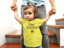 Load image into Gallery viewer, Lohri Celebrations Half Sleeves T-Shirt For Girls -KidsFashionVilla