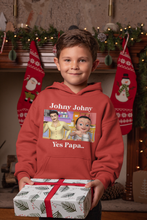 Load image into Gallery viewer, Johny Johny Yes Papa Poem Boy Hoodies-KidsFashionVilla