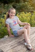 Load image into Gallery viewer, My Fourth Navratri Half Sleeves T-Shirt For Girls -KidsFashionVilla