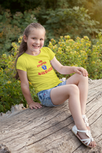 Load image into Gallery viewer, My Fourth Navratri Half Sleeves T-Shirt For Girls -KidsFashionVilla