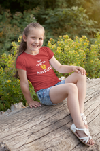 Load image into Gallery viewer, My Fourth Navratri Half Sleeves T-Shirt For Girls -KidsFashionVilla