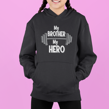 Load image into Gallery viewer, My Angel My Hero Brother-Sister Kids Matching Hoodies -KidsFashionVilla