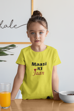 Load image into Gallery viewer, Maasi Ki Jaan Half Sleeves T-Shirt For Girls -KidsFashionVilla