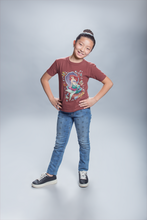 Load image into Gallery viewer, Cute Princess Half Sleeves T-Shirt For Girls -KidsFashionVilla