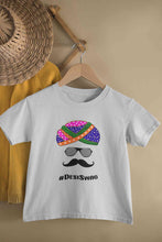 Load image into Gallery viewer, Desi Swag Navratri Half Sleeves T-Shirt For Girls -KidsFashionVilla